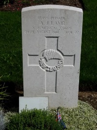 Klagenfurt War Cemetery - Lamb, Allan Judd